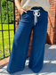 Risen Dark Slouchy Wide Leg Pants