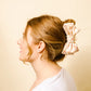 The Darling Effect-Satin Bow Claw Clip