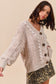 Soft 2tone Sweater Cardigan