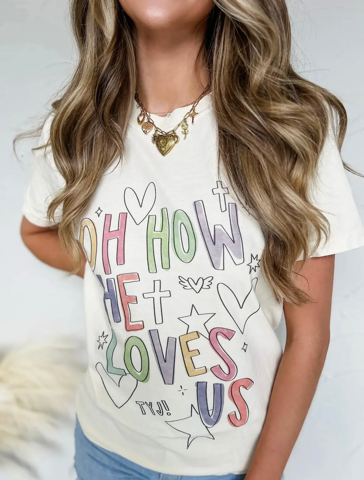 Oh How He Loves Us Tee