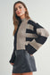 Color Block Mock Sweater