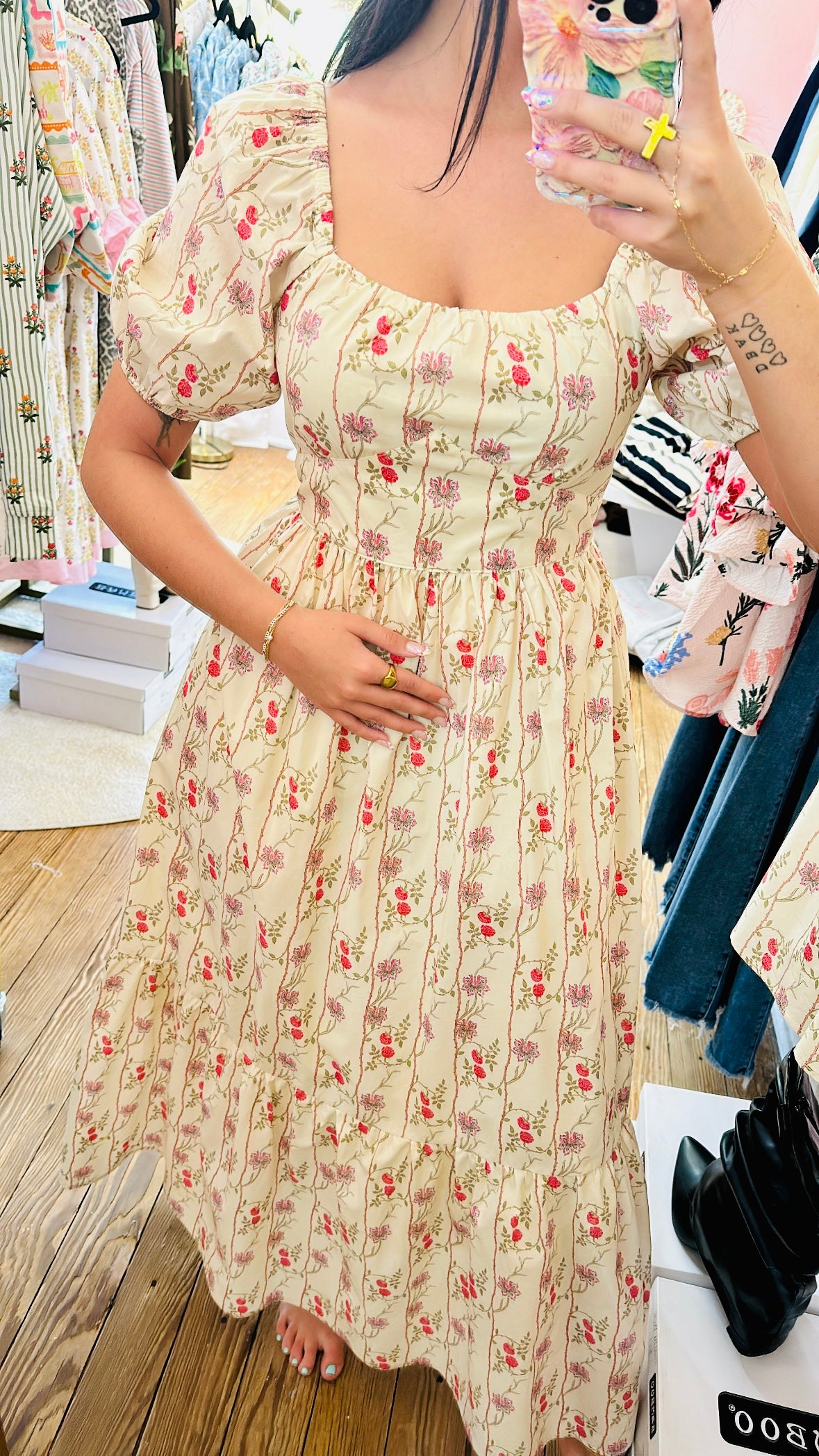 Rosalie Bloom Maxi Dress