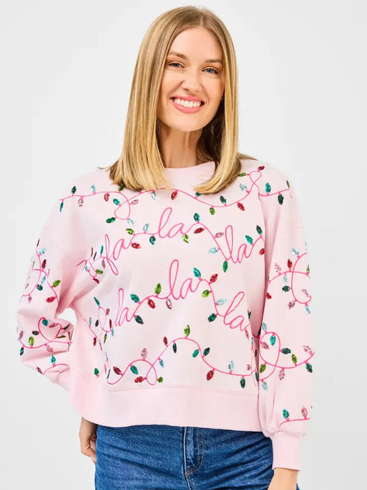 Mary Square Falala Lights Sweater