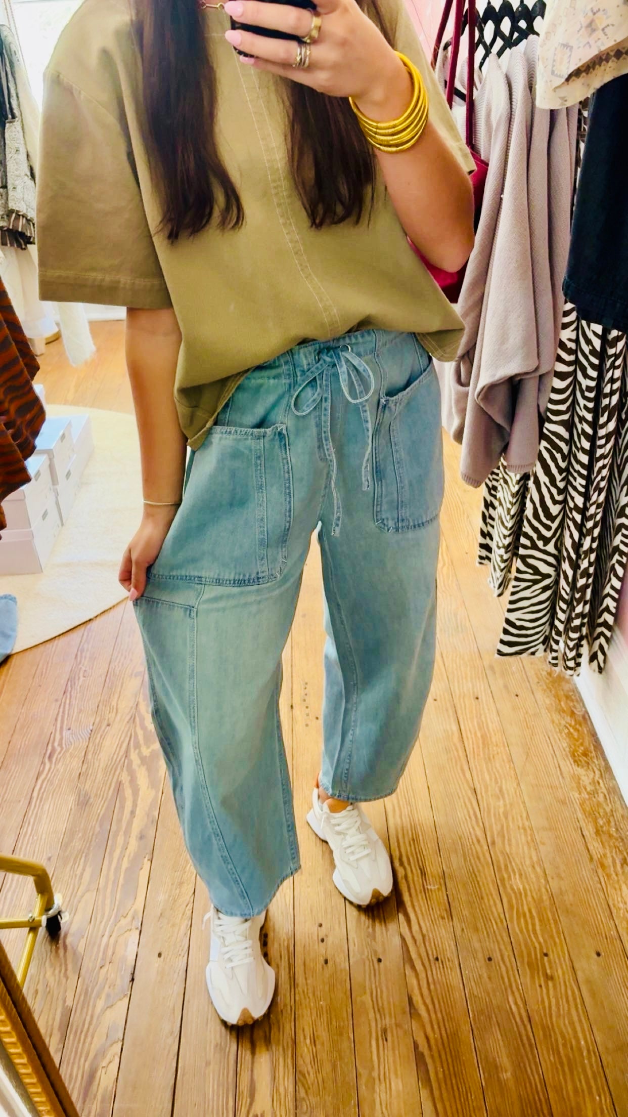 Soft Barrel Wide Leg Pants