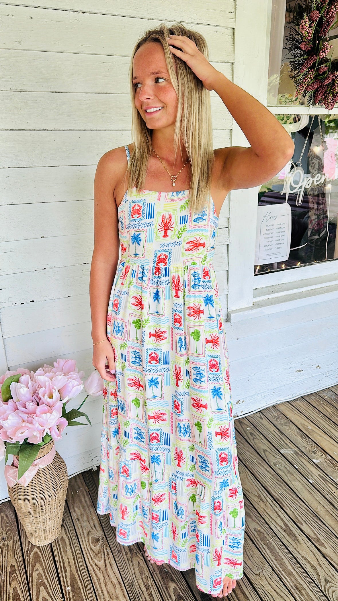 Simply Southern Sea Path Dress