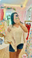 Petal Script Top