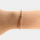 Beaded Blondes- Olive Gold Bracelet