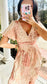 Blushing Meadow Midi Dress