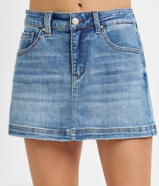 High Rise Skort