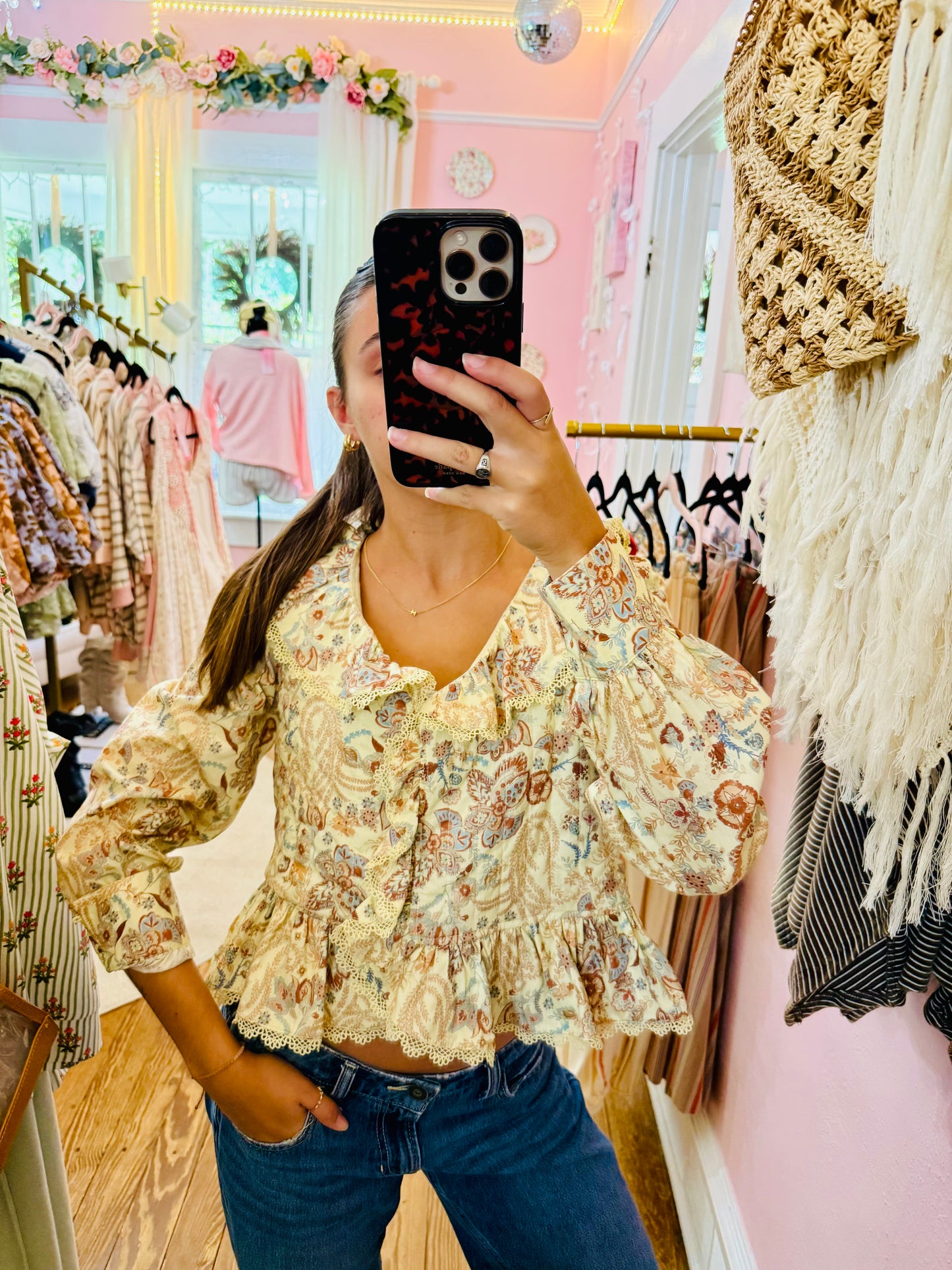 Charlotte Lace Top