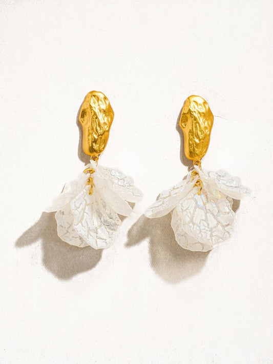 Boho Floral Dangle Earrings