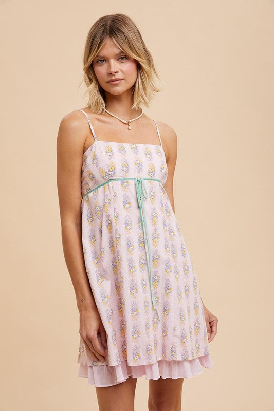 Blooming Mini Dress