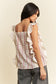 Ladylike Ruffle Sleeve Top