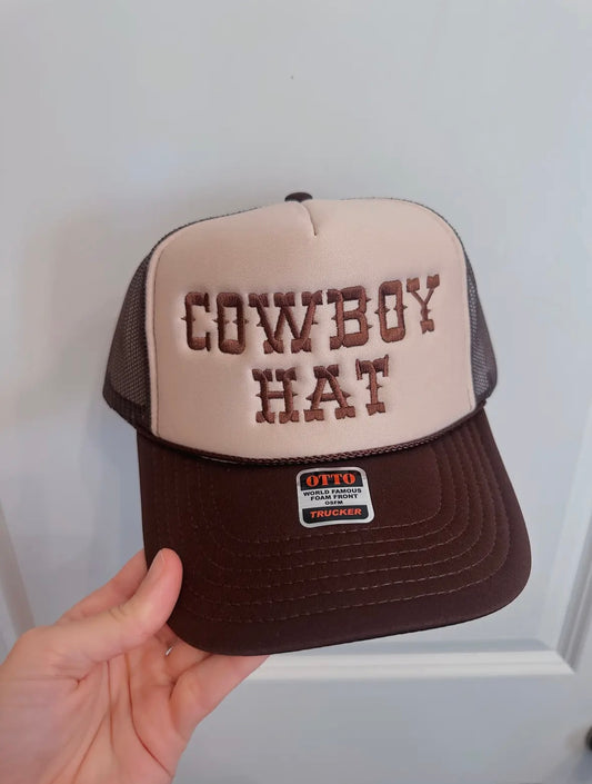 “Cowboy Hat” Trucker Hat