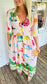 Pink Paradise Midi Dress