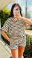 Expresso Stripe Top