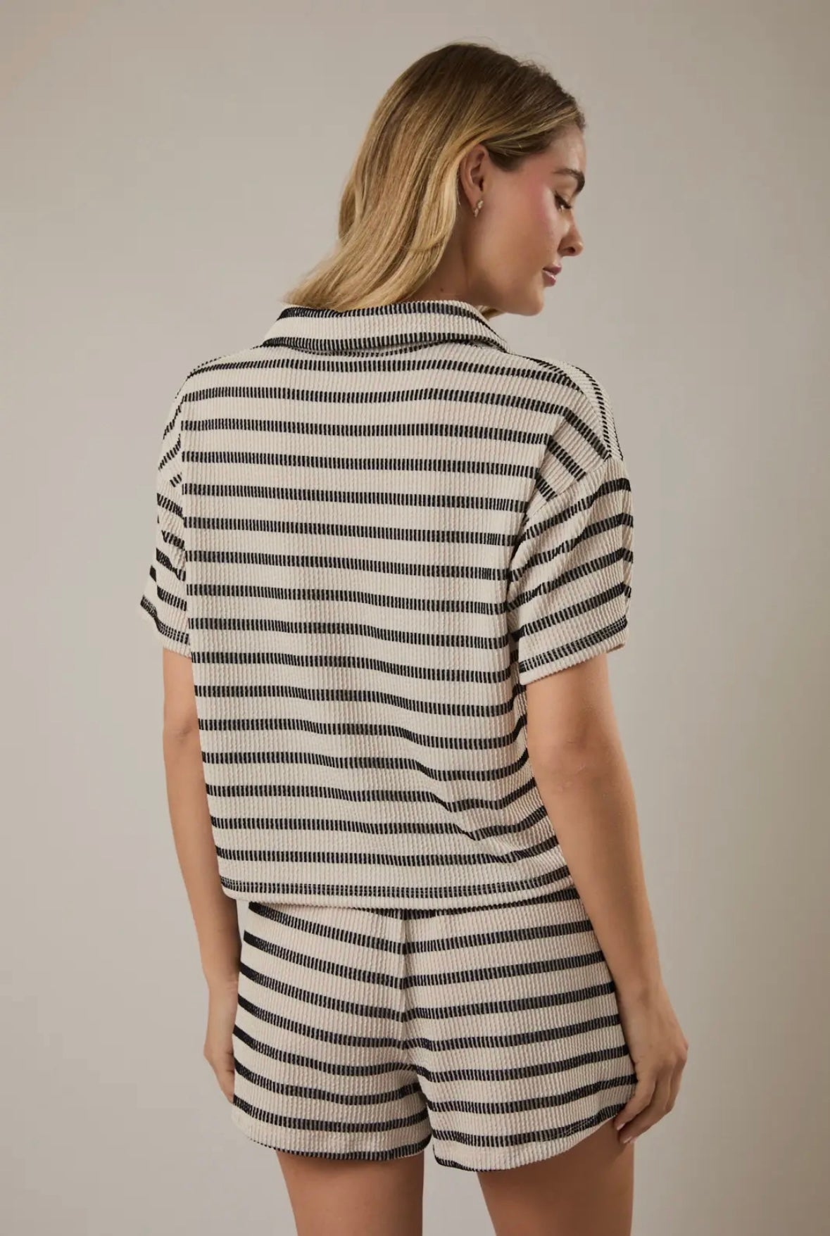 Expresso Stripe Top