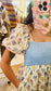 Pastel Petal Princess Midi Dress