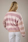 Multi Pink Stripe Sweater