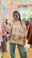 Camo Make Heaven Crowded Mock Neck