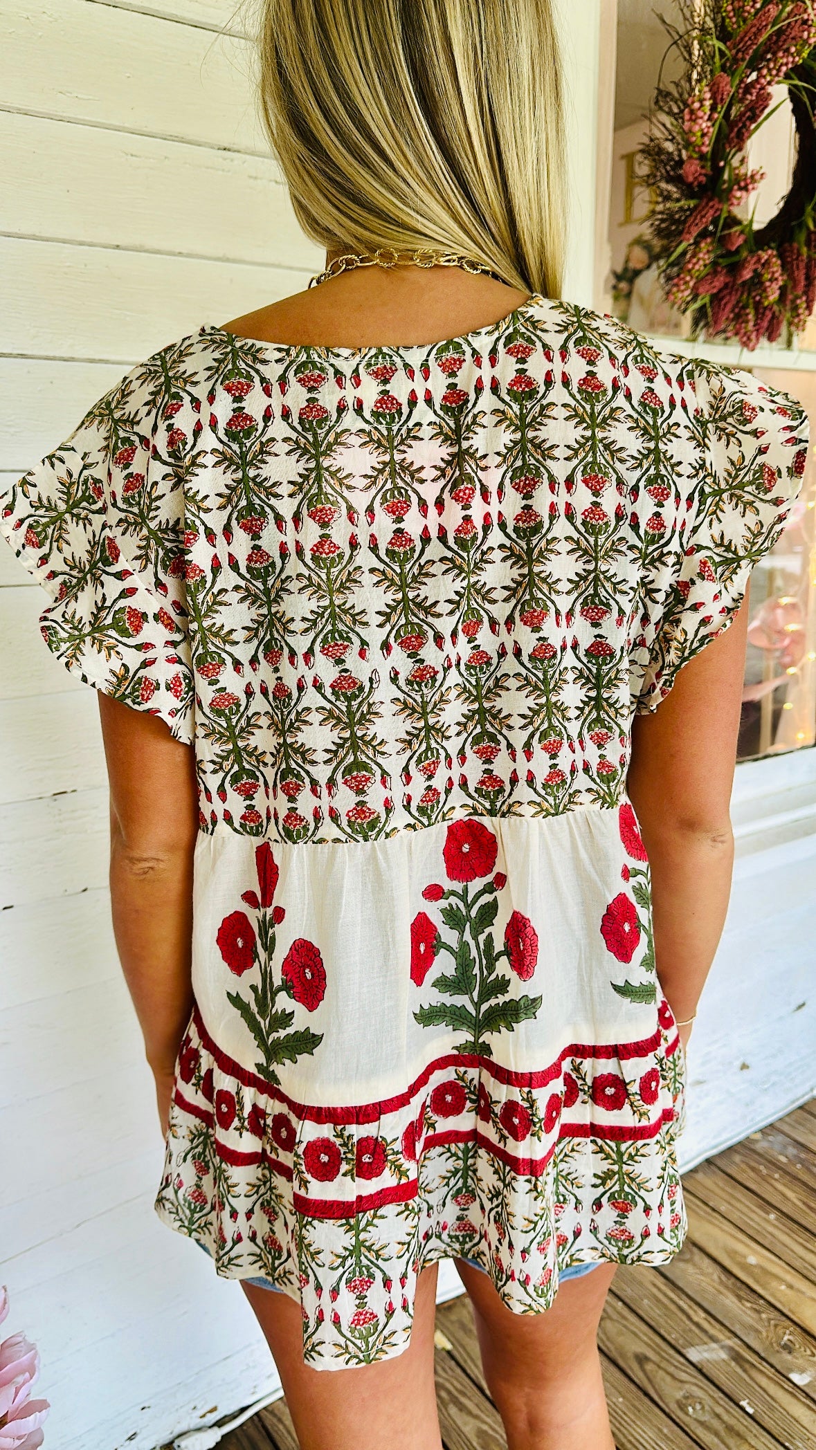 Tiered Babydoll Top