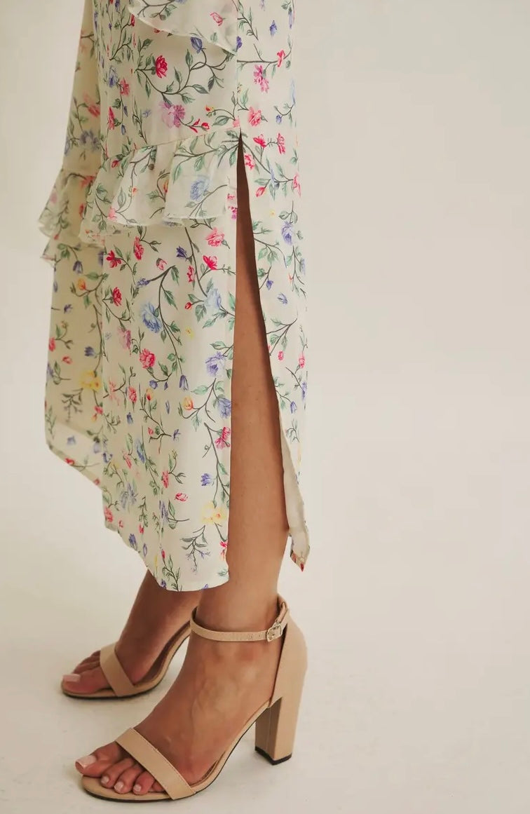 Floral Fantasy Maxi Dress