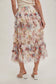 Tea Garden Ruffle Midi Skirt