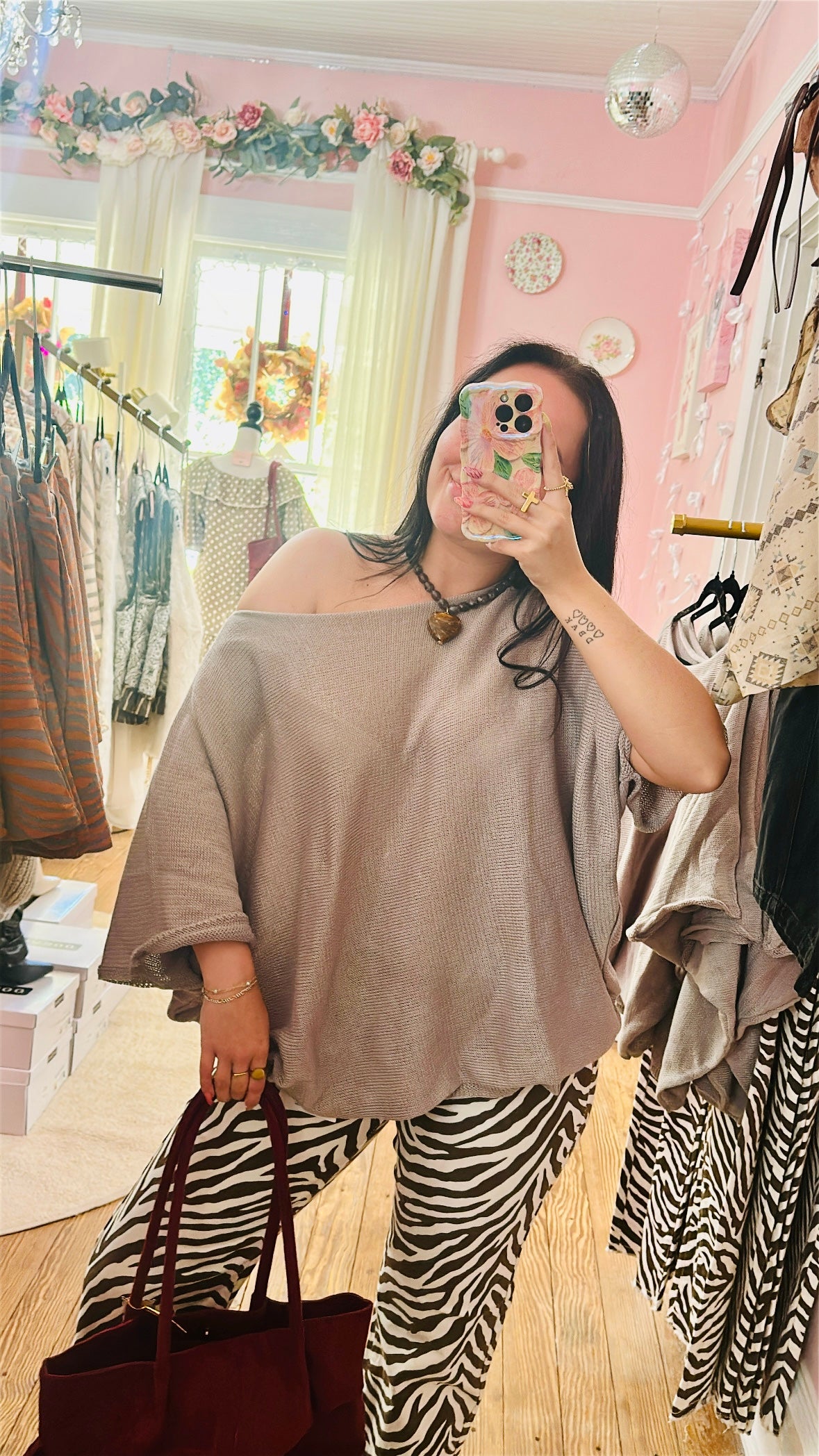 Plum Grace Blouse