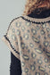 Leopard Crochet Knit Vest