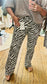 Brown Safari Denim Pants
