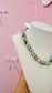 Oceanic Scarf Gold Chain Necklace