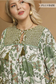PLUS-Sage Mix Dress
