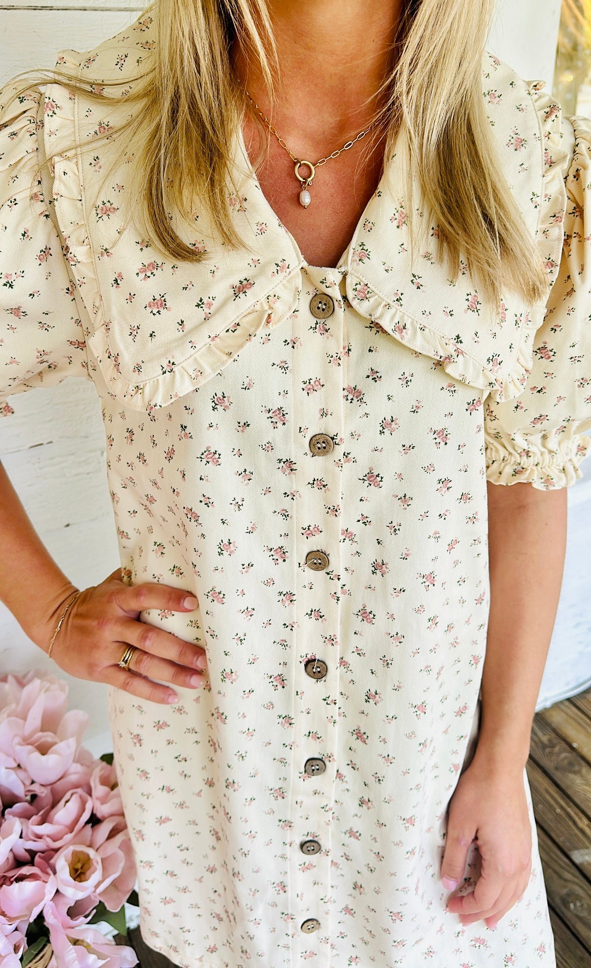 Honey Floral Mini Dress
