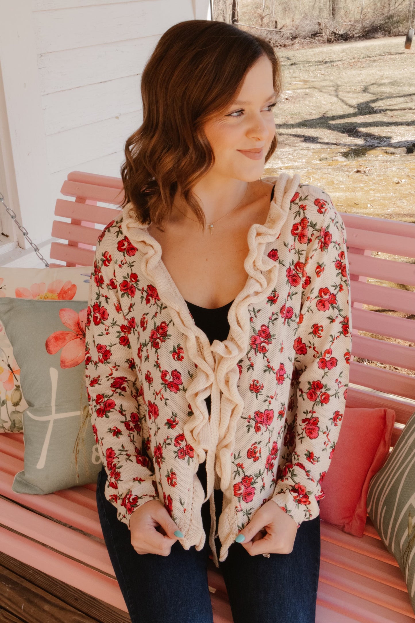 Floral Cardigan