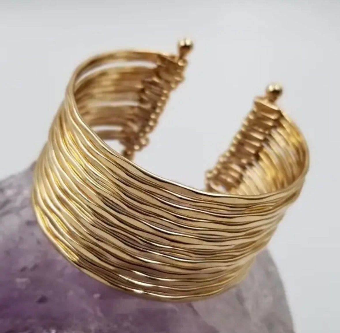 Hammered Cuff Bracelet