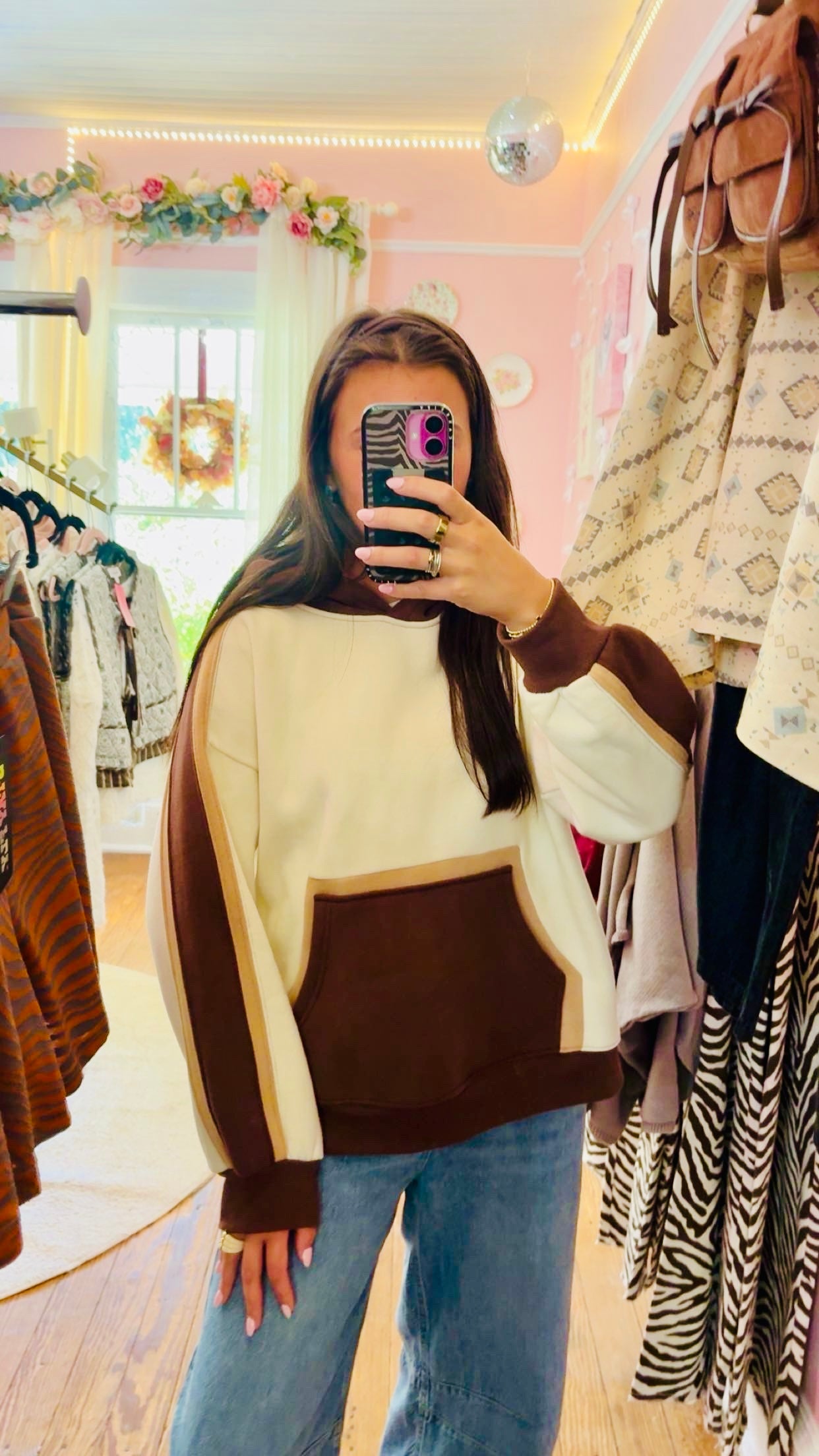 Kate Colorblock Hoodie