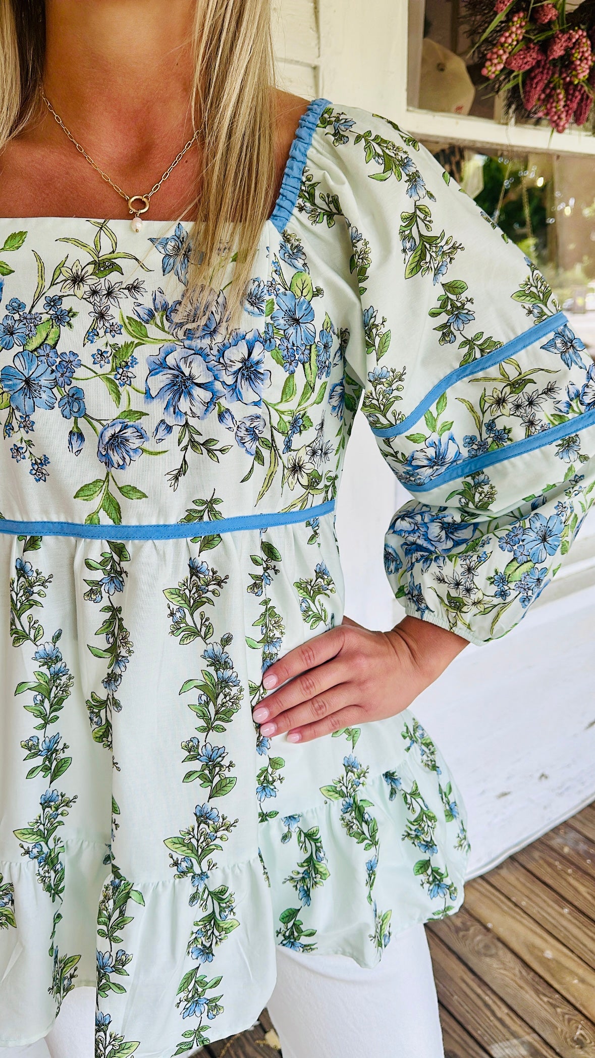 Wildflower Whimsy Top