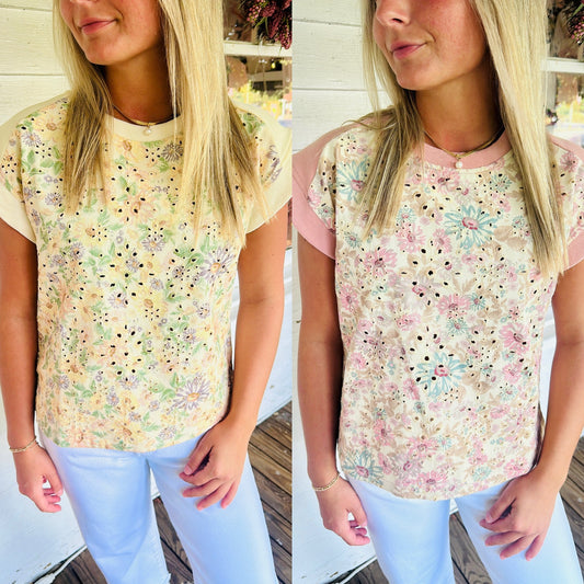Floral Muscle Top
