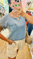 The Remi Denim Top