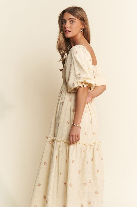 Field of Flowers Maxi Dress