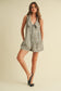 Oversized Leopard Print Romper
