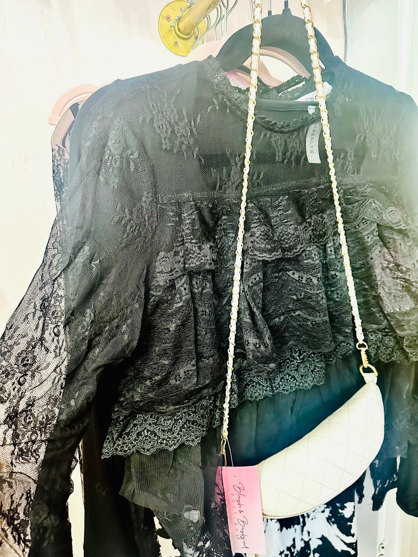 Ruffle Layering Blouse