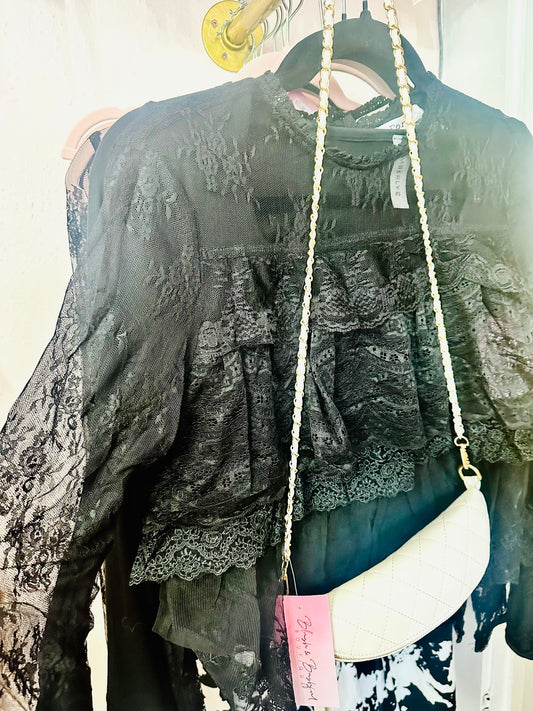 Ruffle Layering Blouse