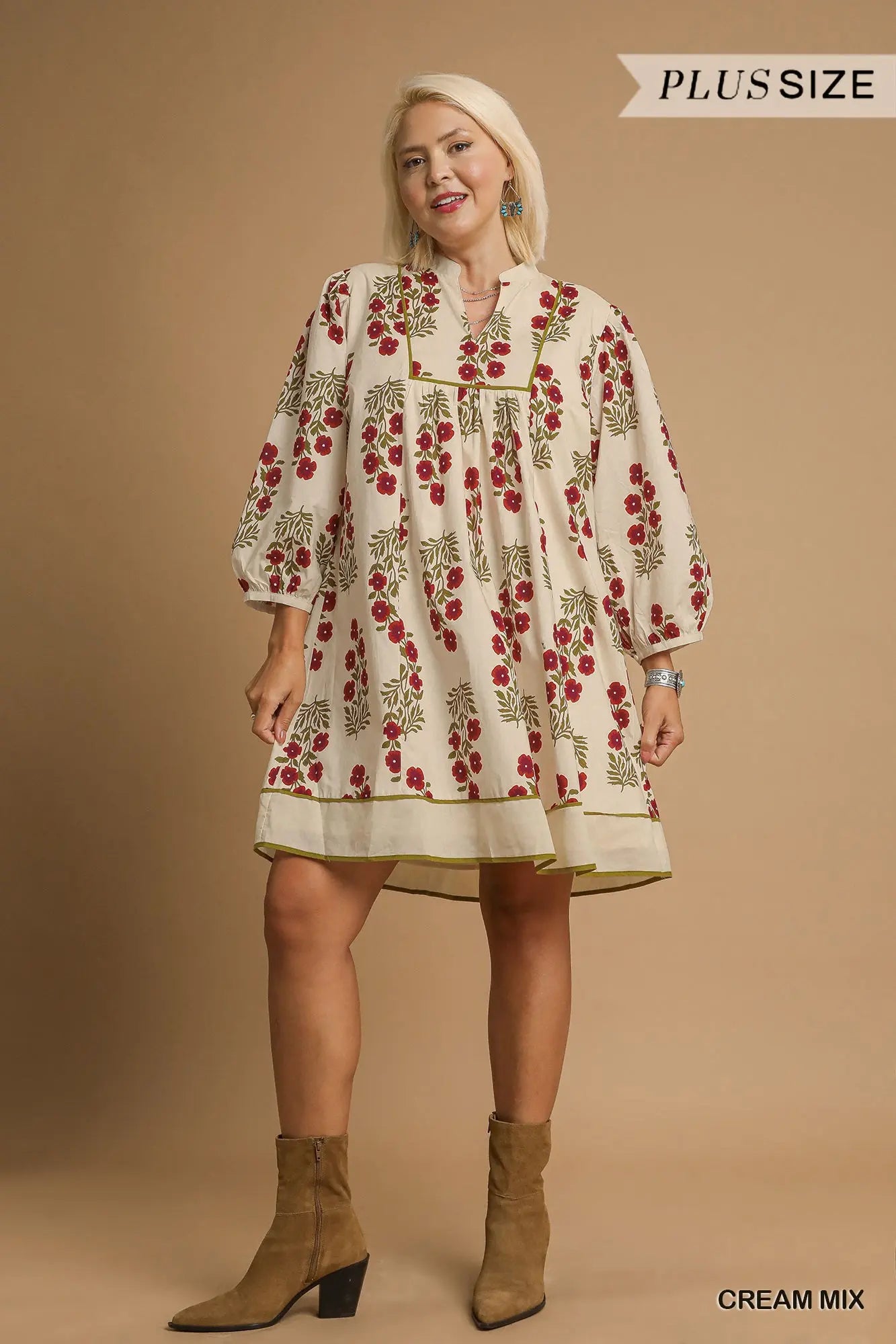 Floral Babydoll Dress