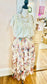 Tea Garden Ruffle Midi Skirt