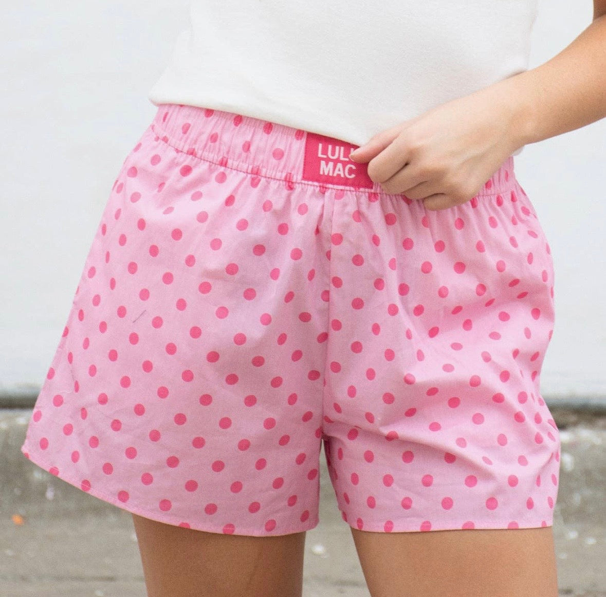 Lulu Mac Polka Dot Boxer Short