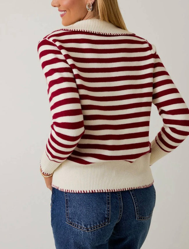 Peter Pan Collar Cardigan