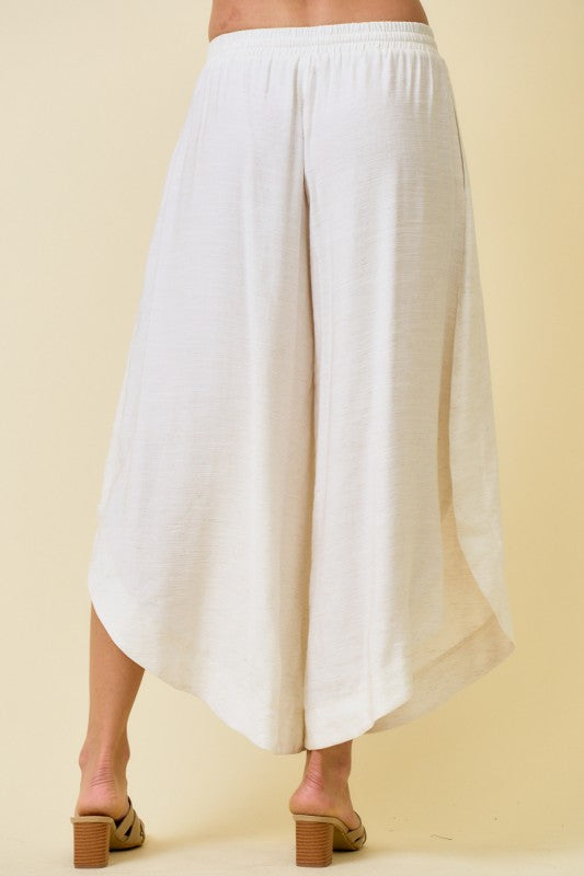 Split Side Linen Pants