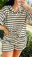 Expresso Stripe Top