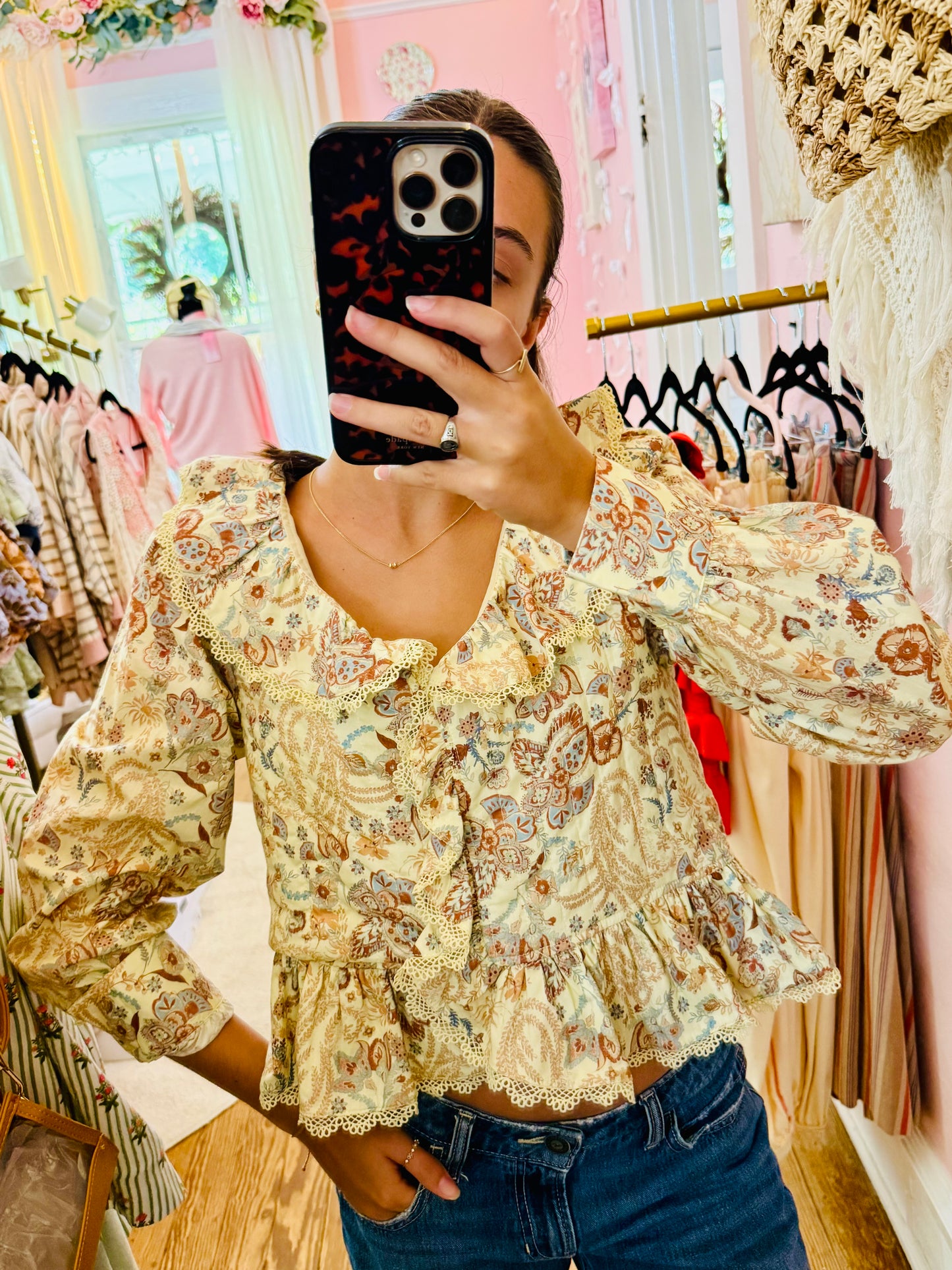 Charlotte Lace Top